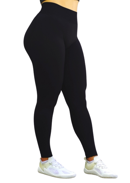 HARMONY SCRUNCH LEGGINGS- BLACK