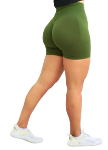 HARMONY SCRUNCH SHORTS- GREEN